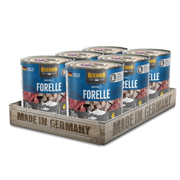 6 x 800 g Belcando Baseline Forelle