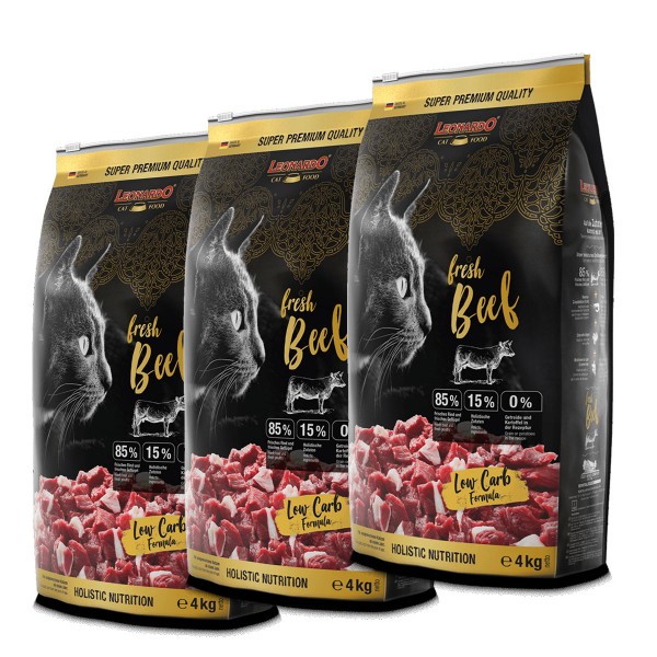 Leonardo fresh Meat Beef & Poultry 3 x 4 kg