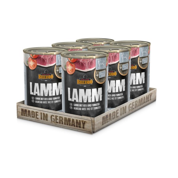 6 x 400 g Belcando Lamm m. Reis & Tomate