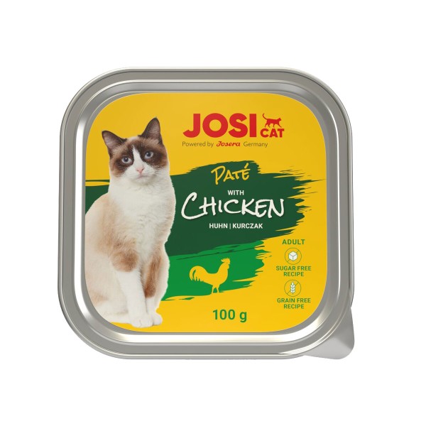 JosiCat Paté with Chicken 32 x 100 g
