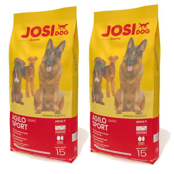 JosiDog Agilo Sport 2 x 15 kg