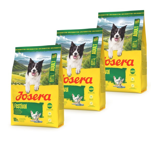 Josera A/S Adult Festival 3 x 3 kg