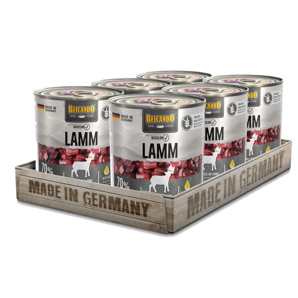 6 x 800 g Belcando Baseline Lamm