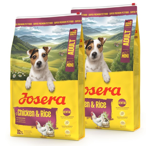 Josera MINI Adult Chicken & Rice 2 x 10 kg