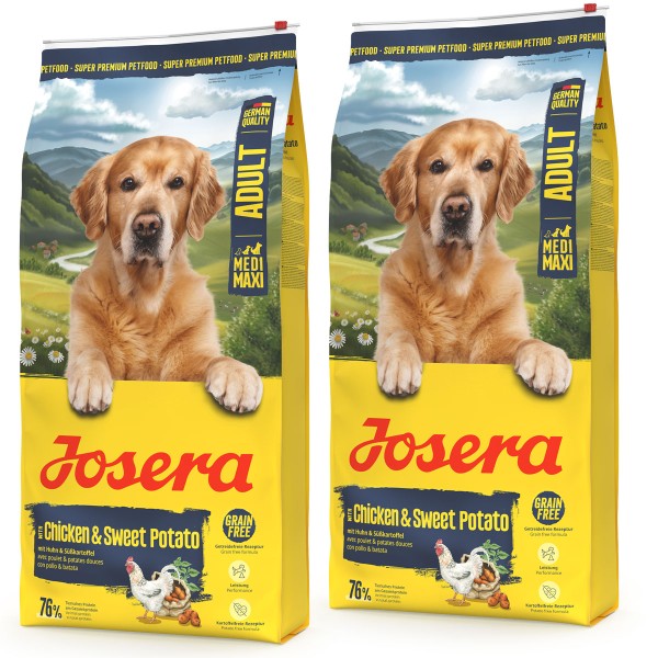 Josera M/M Adult Chicken & Sweet Potato 2 x 12,5 kg