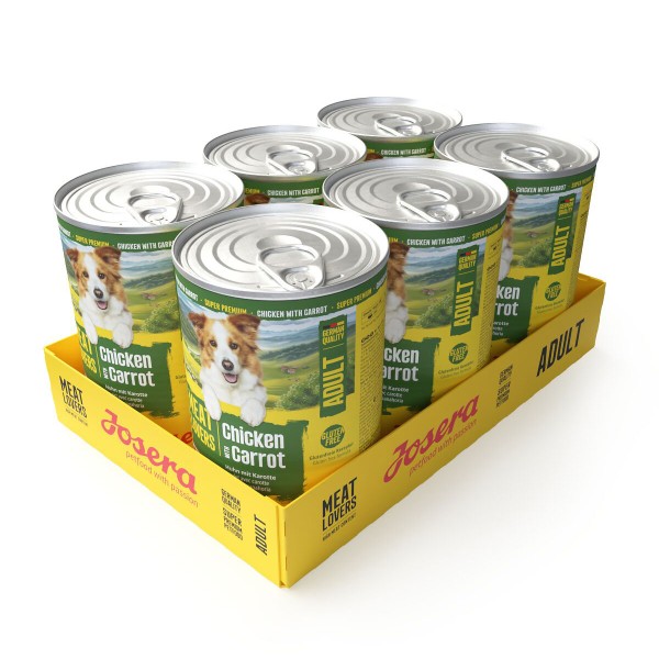 Josera Meatlovers Adult Menu Chicken & Carrot 6 x 400 g