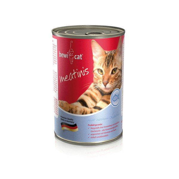 12 x BEWI CAT meatinis Lachs 400 g