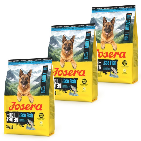 Josera High Protein ADULT Sea Fish 3 x 3 kg