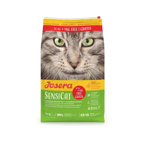 Josera SensiCat 10 kg + 1 kg