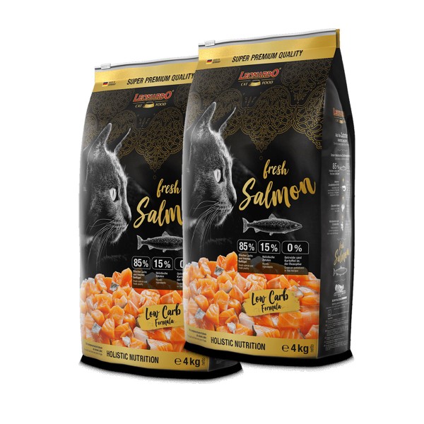 Leonardo fresh Meat Salmon & Poultry 2 x 4 kg