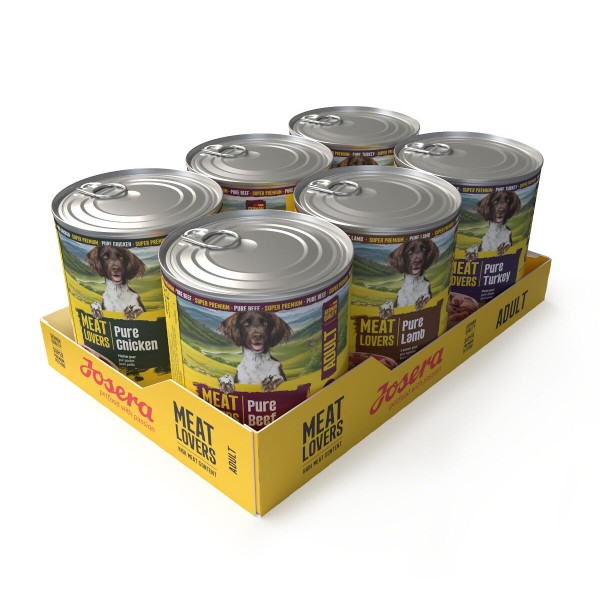 Josera Meatlovers Adult Pure Multipack 6 x 800 g