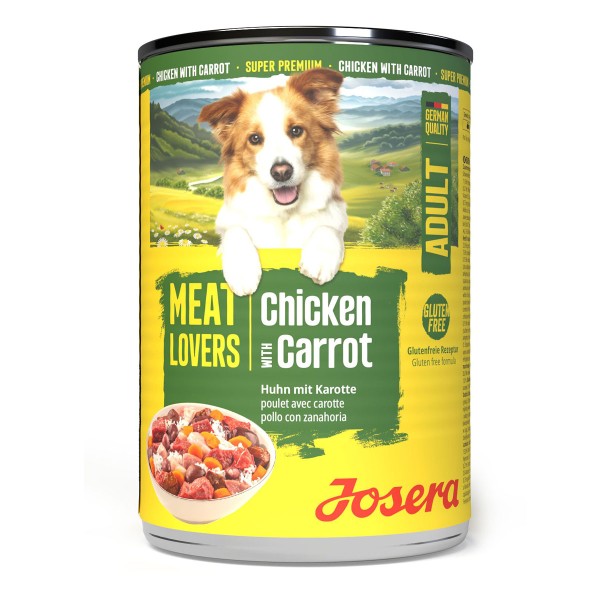 Josera Meatlovers Adult Menu Chicken & Carrot 400 g