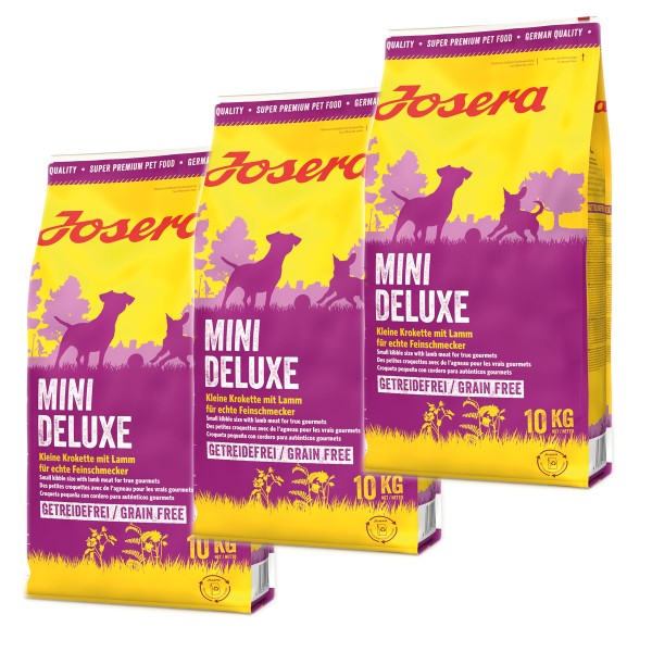 Josera MiniDeluxe 3 x 10 kg