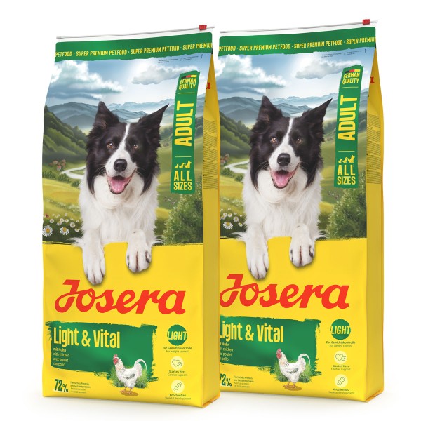 Josera A/S Adult Light & Vital 2 x 12,5 kg