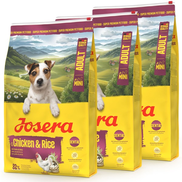 Josera MINI Adult Chicken & Rice 3 x 10 kg