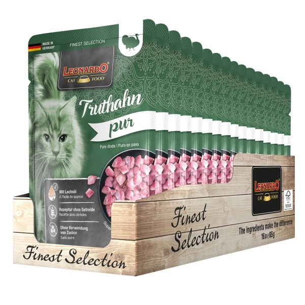 Leonardo Finest Selection Pur Truthahn 16 x 85 g