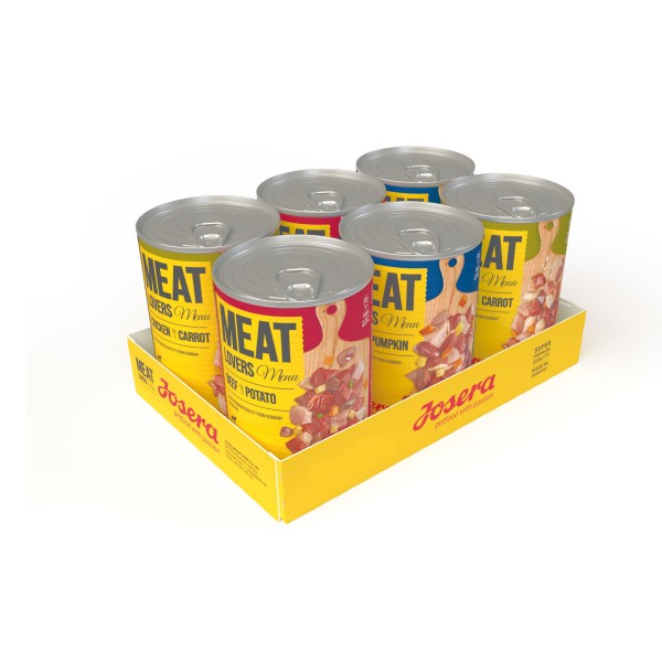 Josera Meat Lovers MENU Multipack 6 x 400 g