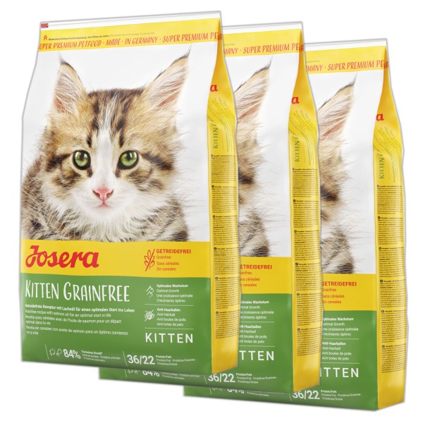 Josera Kitten Grainfree 3 x 10 kg
