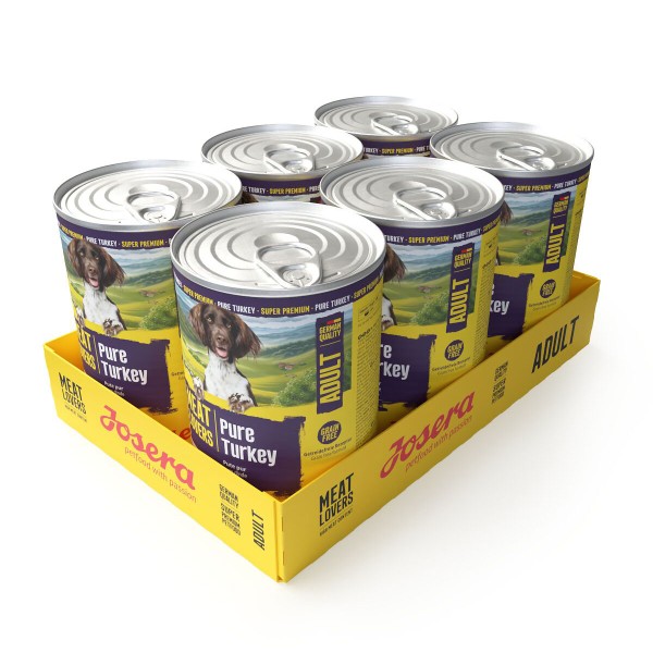 Josera Meatlovers Adult Pure Turkey 6 x 400 g