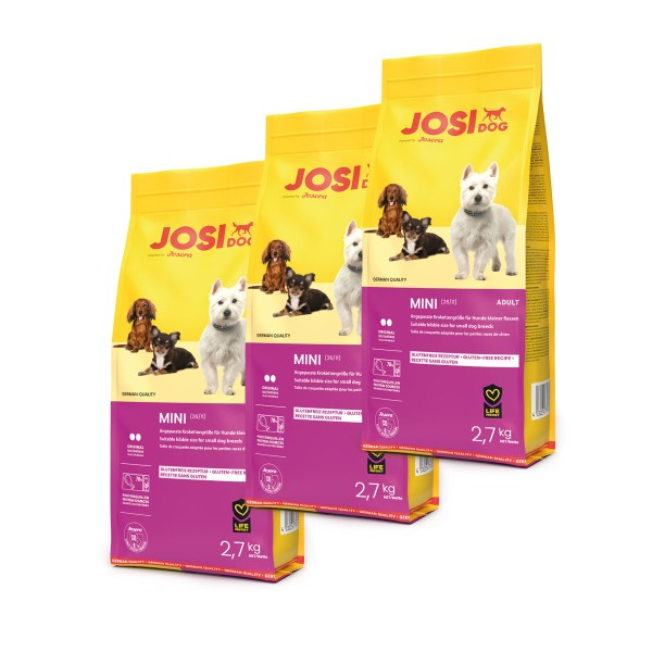 JosiDog Mini 3 x 2,7 kg